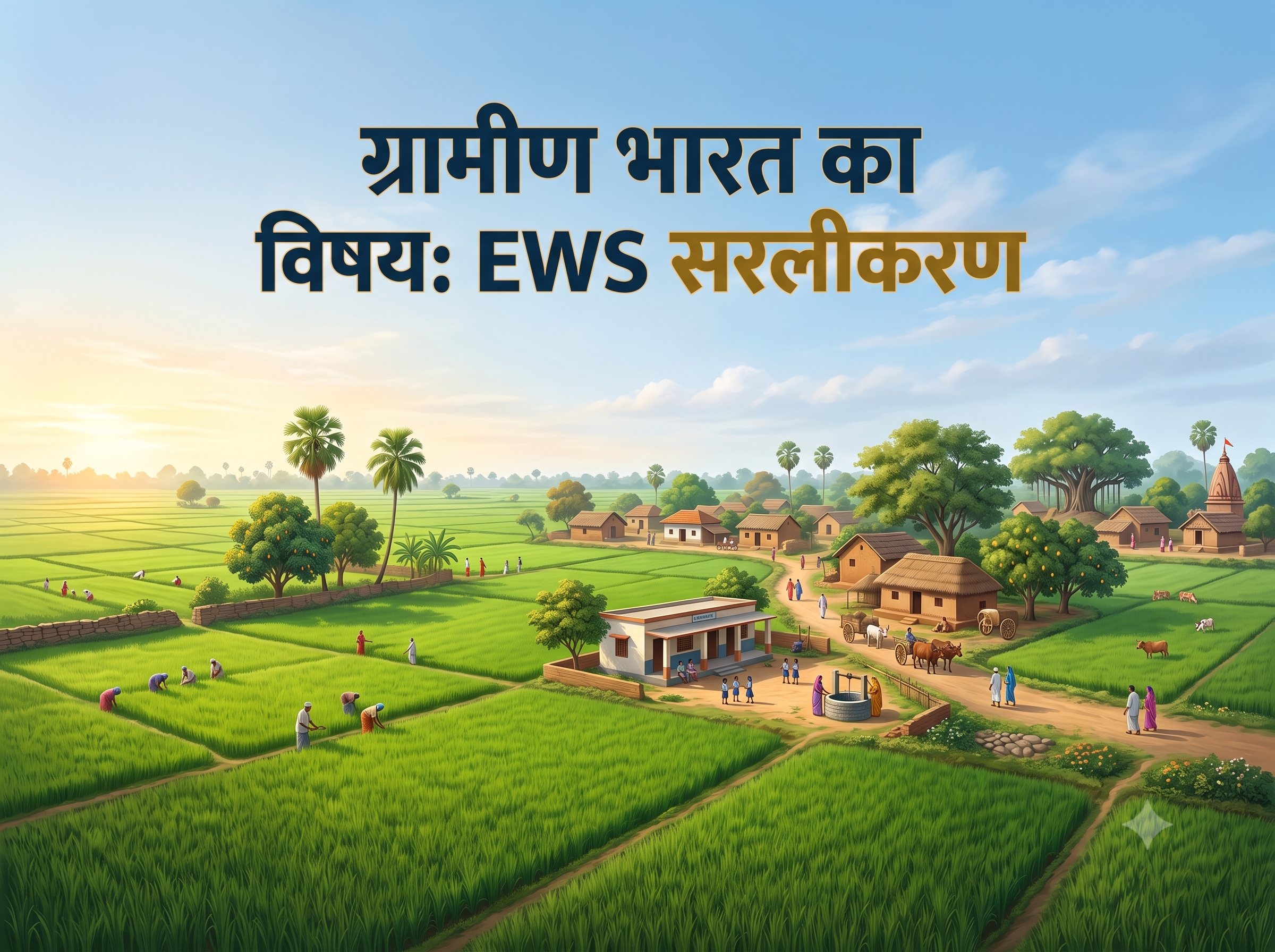 ग्रामीण भारत का विषय: EWS सरलीकरण