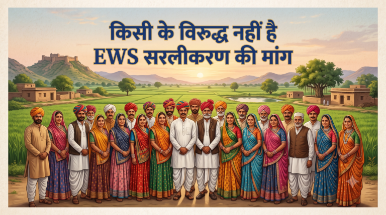किसी के विरुद्ध नहीं है EWS सरलीकरण की मांग